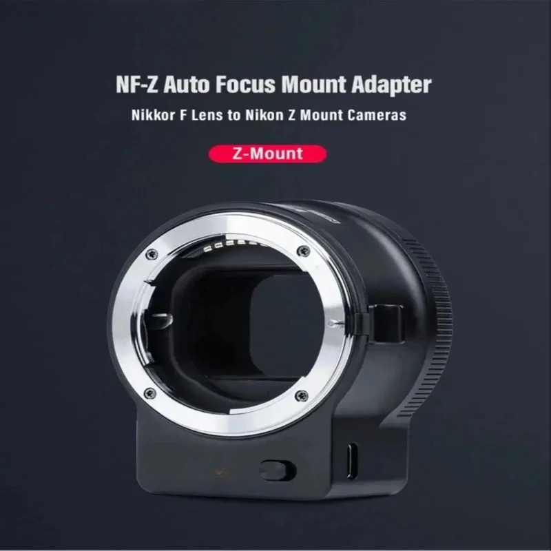 Lens Adapter Ring - Adapter obiektywu NF-Z z autofokusem, pełnoklatkowy,