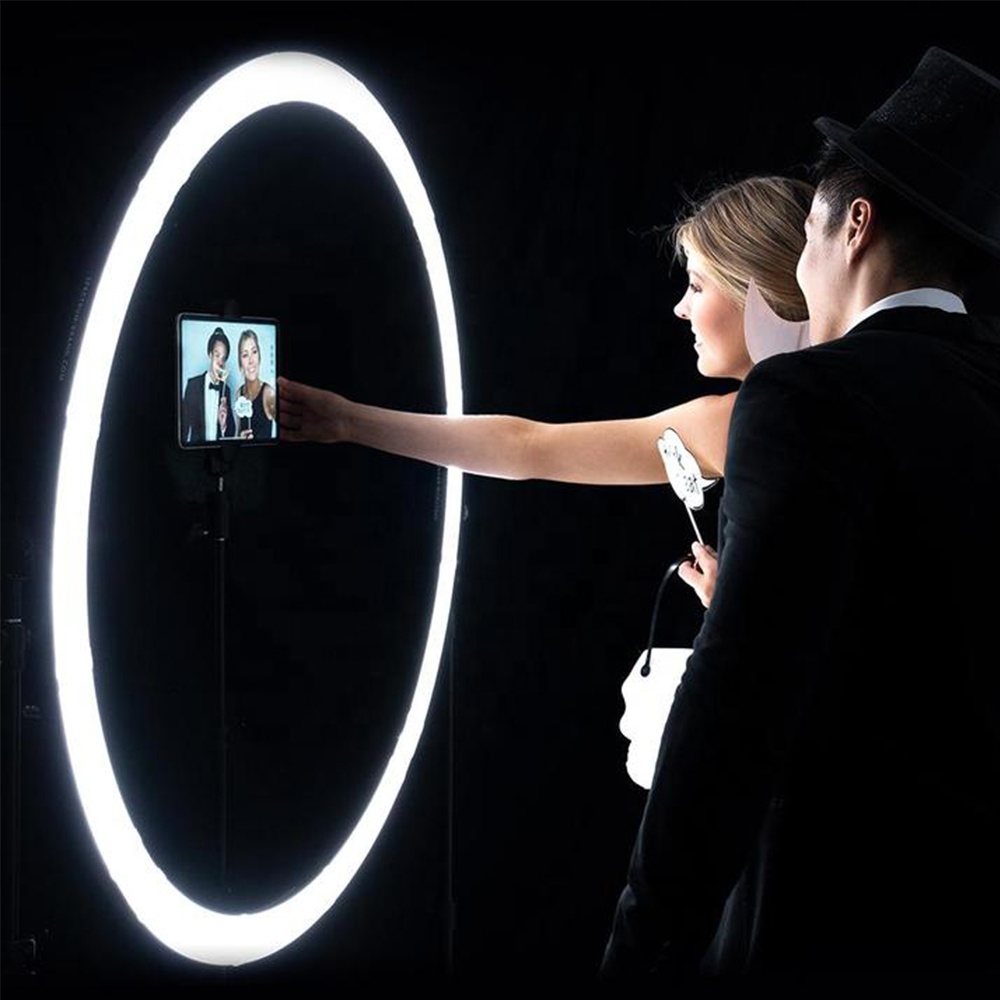 Photography Videos Free - Lampa pierścieniowa LED 120W ze sterowaniem