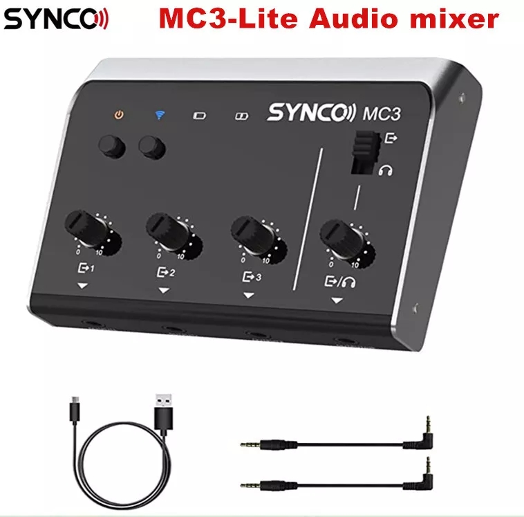 Mikser audio Synco MC3 Lite, 4 – Photography Videos Free recenzja i cena