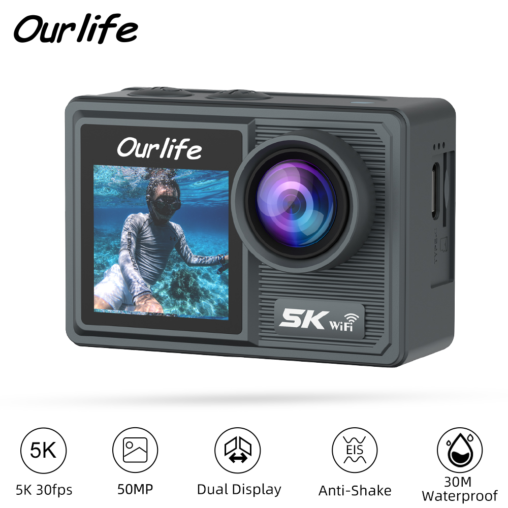 Kamera sportowa Ourlife 5K 4K, – Photographic Memory recenzja i cena